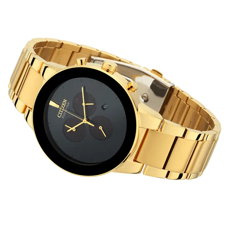 Citizen Eco-Drive Gold-tone Men's Watch- AT2242-55E